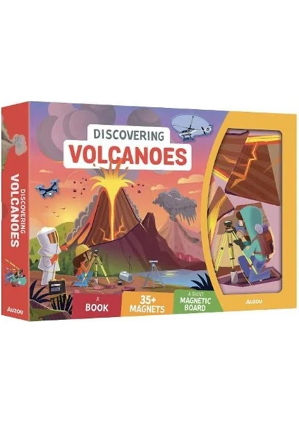Discovering Volcanoes Magnetic Box Sets resmi